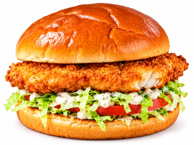 Catfish Burger.