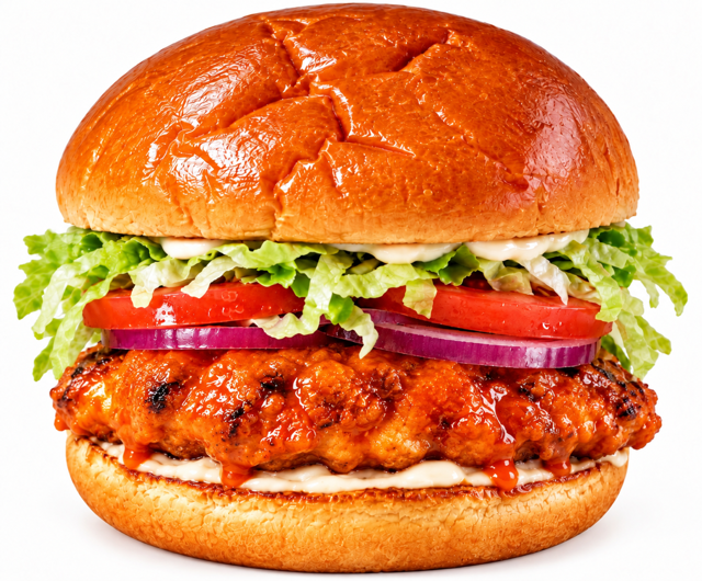Buffalo Chicken Burger.
