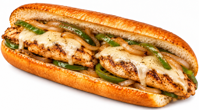 Grilled Chicken Sub.