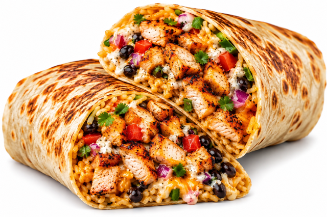 Chicken Burritos.
