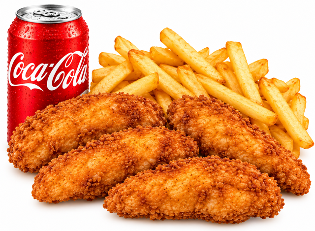 4pcs Chicken Tenders Combo.
