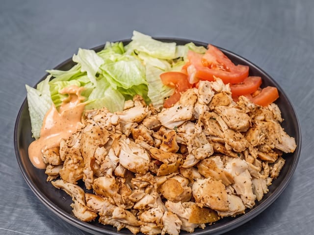 Grilled Chicken Rice Bowl.