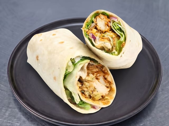Wrap & 5pc Wings Combo.