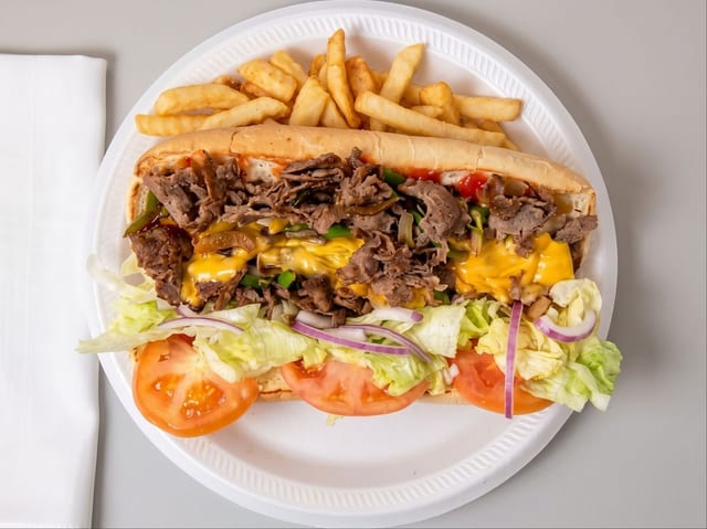Philly Cheese Steak Sub.