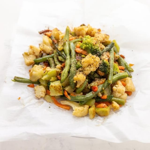 Mixed Steamed Veggies.