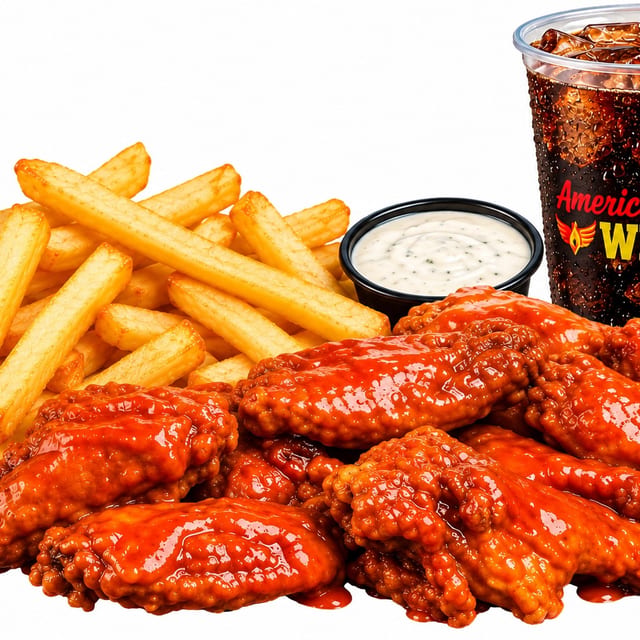 10pcs Buffalo Wings Combo.